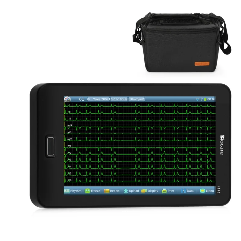 12誘導心電図タブレット