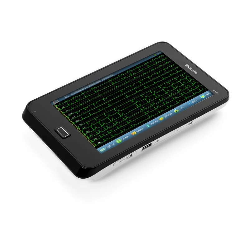 12誘導心電図タブレット
