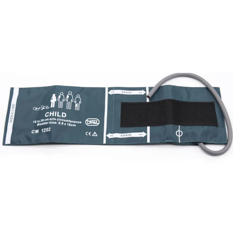 Kinder-NIBP-Manschette eines 8-Zoll-Touchscreen-Patientenmonitors