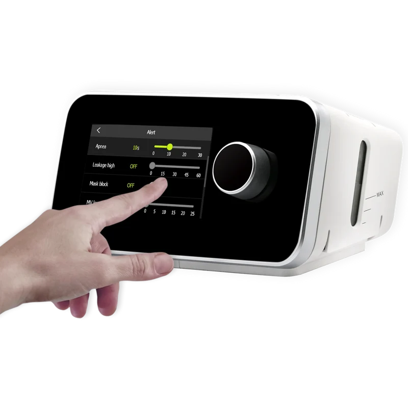 Máquina automática BiPAP + O2Ring