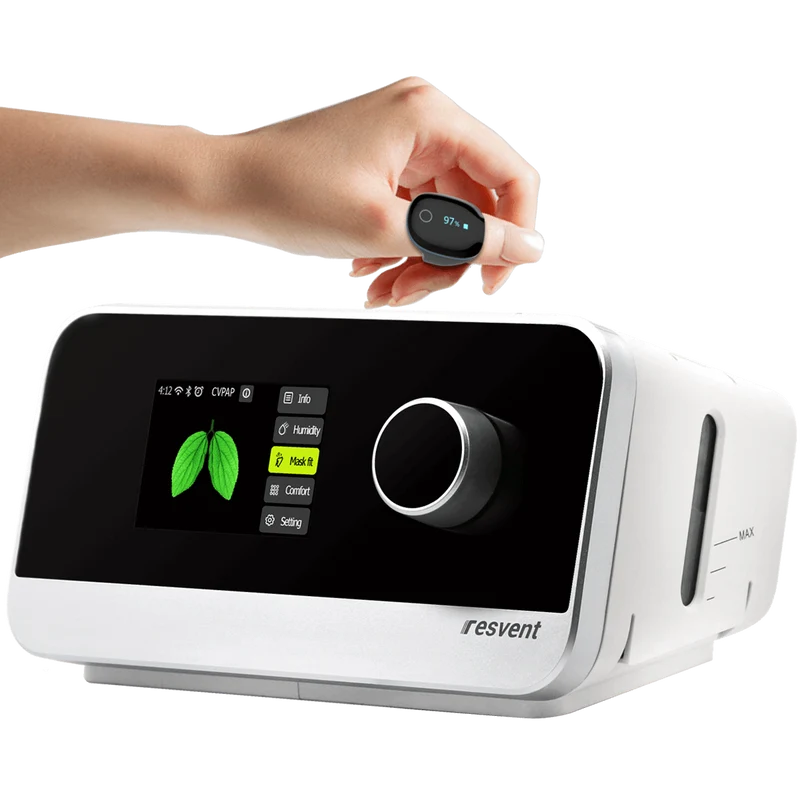Auto-CPAP / APAP-Gerät + O2Ring