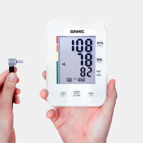 Duronic Blood Pressure Monitor & Oximeter, BPM150 + OXIMETER BUNDLE CE Approved High & Low Blood Pressure Machine Fingertip Oxygen Level Monitor OX02 for Measuring Pulse Rates