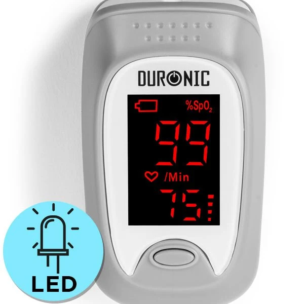 Duronic Blood Pressure Monitor & Oximeter, BPM150 + OXIMETER BUNDLE CE Approved High & Low Blood Pressure Machine Fingertip Oxygen Level Monitor OX02 for Measuring Pulse Rates