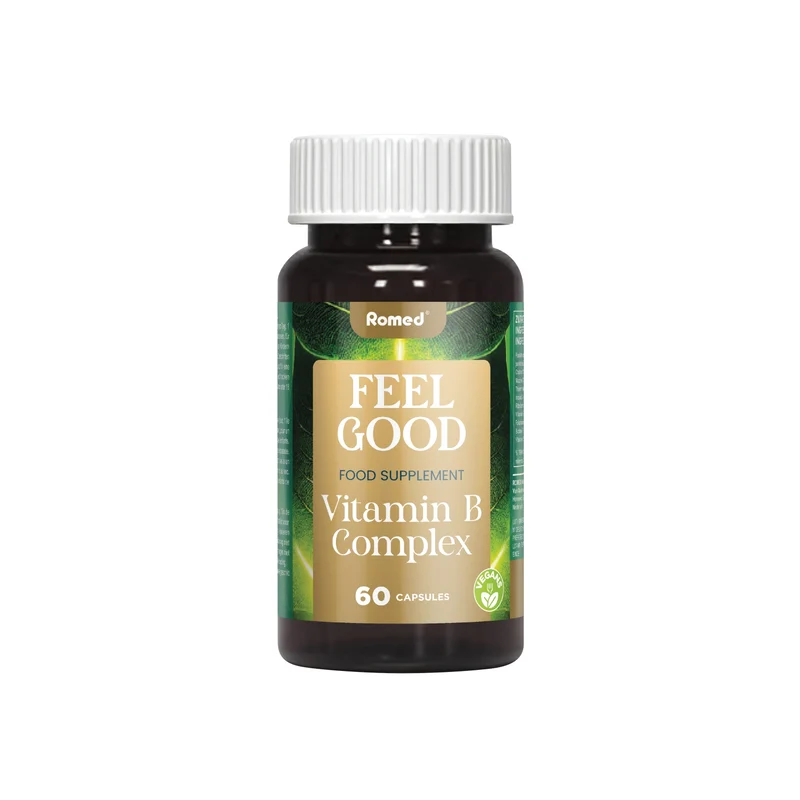 Romed FEEL GOOD Vitamin B Complex Nahrungsergänzungsmittel, 60 Kapseln