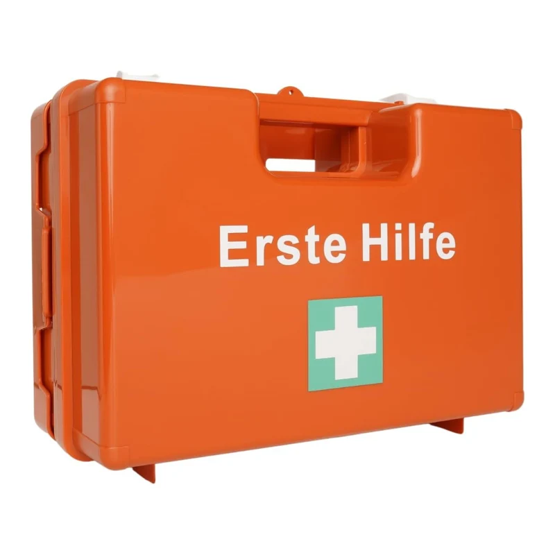 FAP Erste-Hilfe-Koffer MEDIUM, mit Wandhalterung, orange