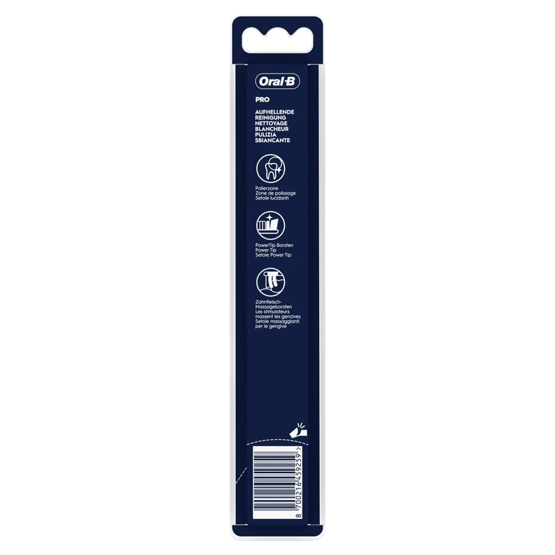 Oral-B Pro-3DWhite Zahnbürste 40 Medium mit Aktivkohle-Borsten