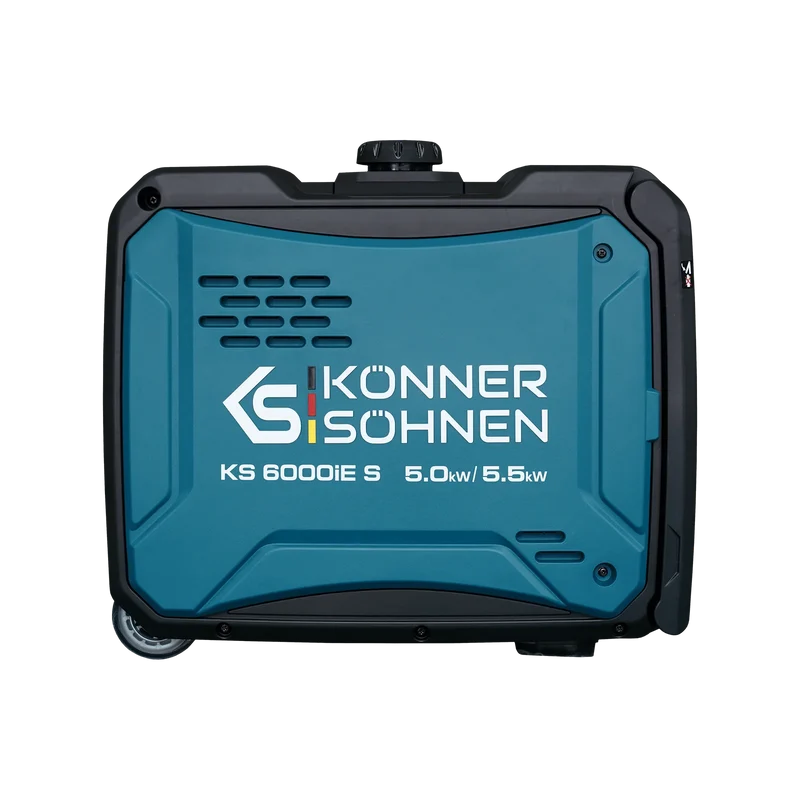 "Könner & Söhnen" Inverter-Generator KS 6000iE S - 5kW Nennleistung - Benzinmotor - 230V