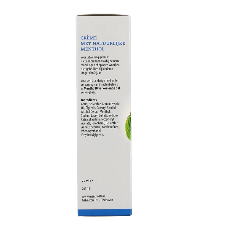 Mentho 10 Mentholcreme 75.00 Milliliter