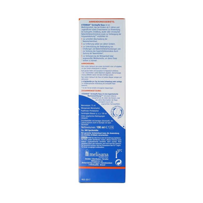 Sterimar Verstopte neus 100.00 Milliliter