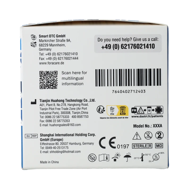 Fora Veiligheidslancetten (28G) 100.00 Stuks