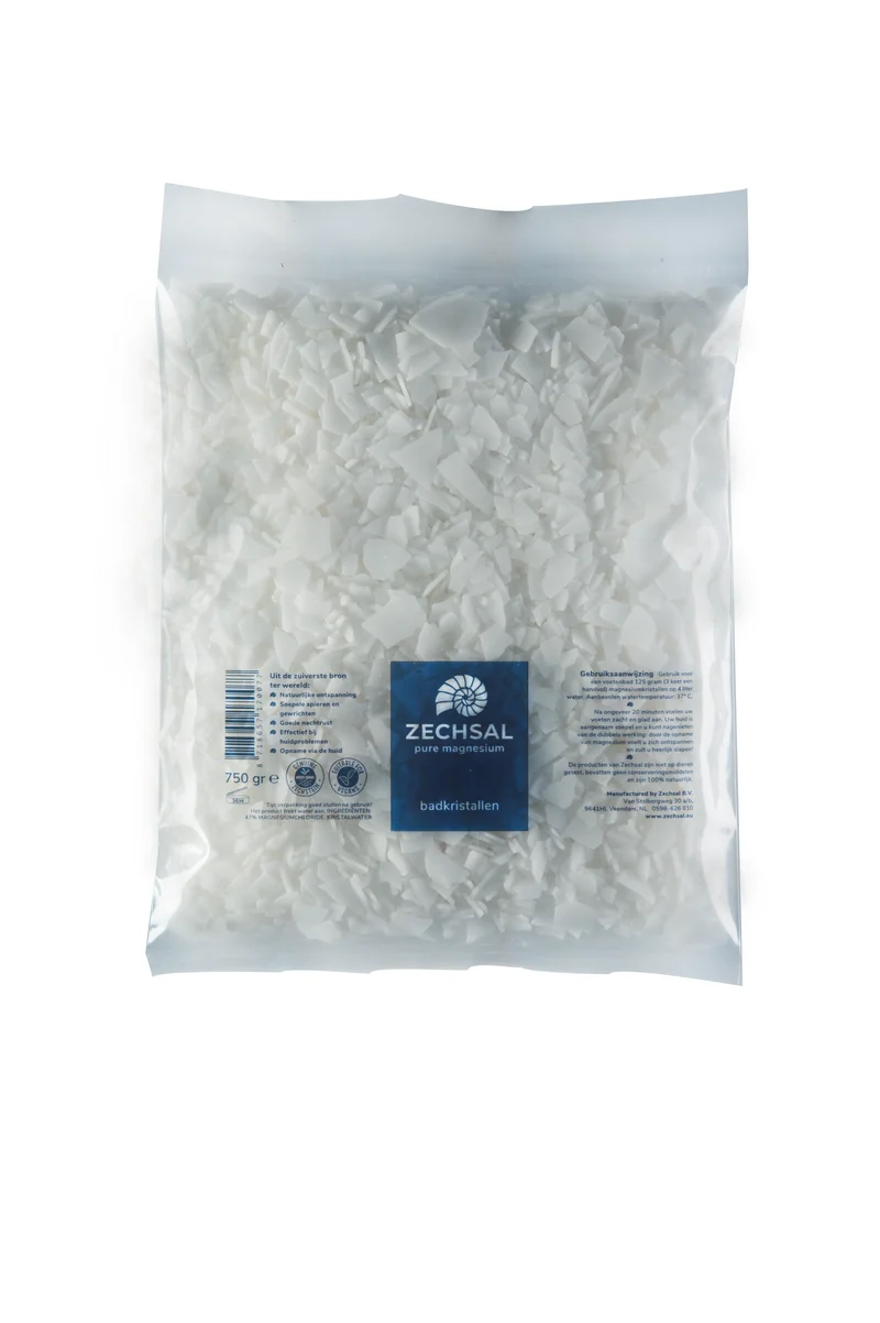 Zechsal Magnesium voetbadzout navul 750.00 Gram