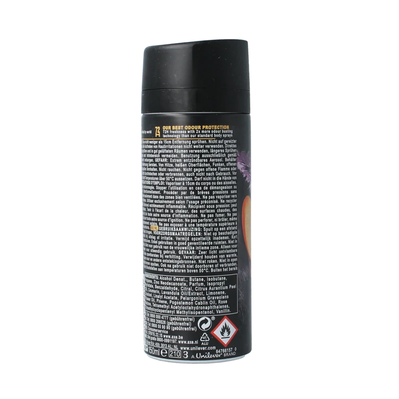 AXE Deodorant bodyspray peach infusion 150.00 Milliliter