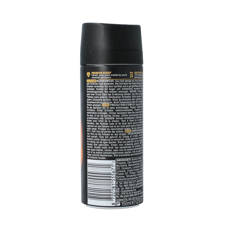 AXE Deodorant bodyspray peach infusion 150.00 Milliliter