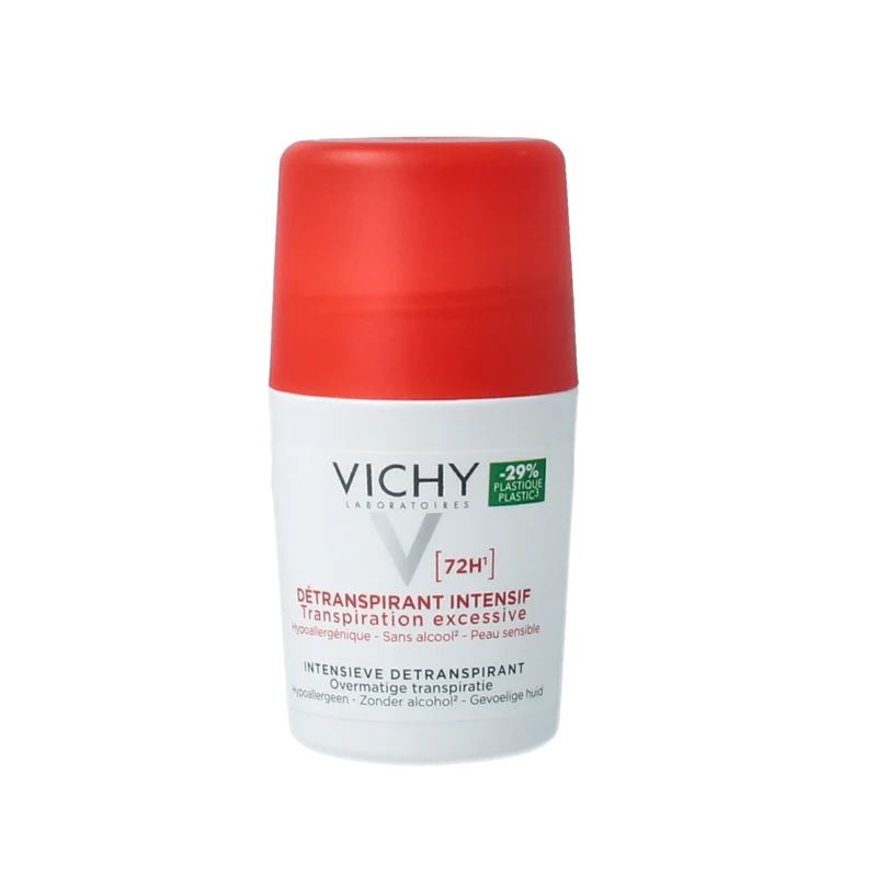 Vichy Deodorant roller overmatige transpiratie 72 uur 50.00 Milliliter