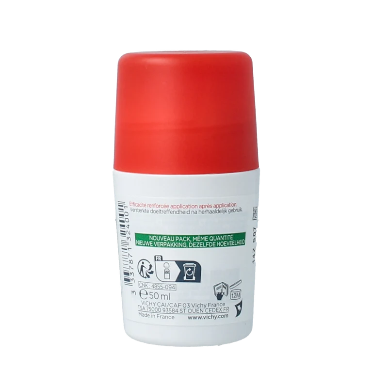 Vichy Deodorant roller overmatige transpiratie 72 uur 50.00 Milliliter