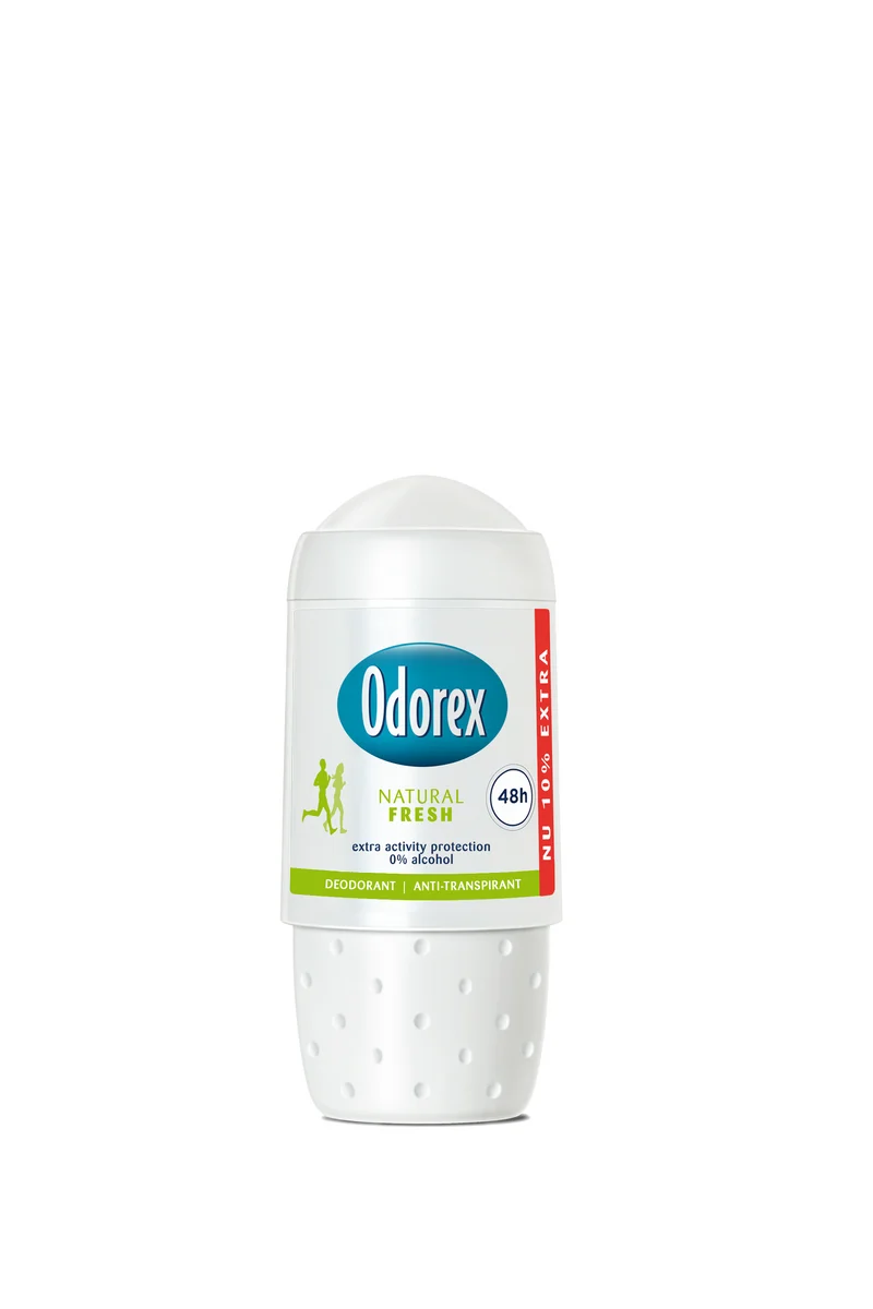Odorex Body heat responsive roller natural fresh 55.00 Milliliter