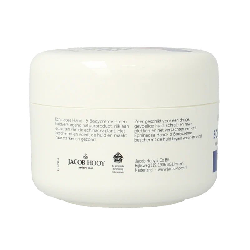Jacob Hooy Echinacea/aloe vera hand en bodycreme 200.00 Milliliter