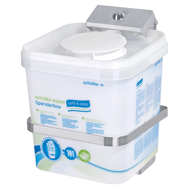 Wandhalterung für Schülke Wipes