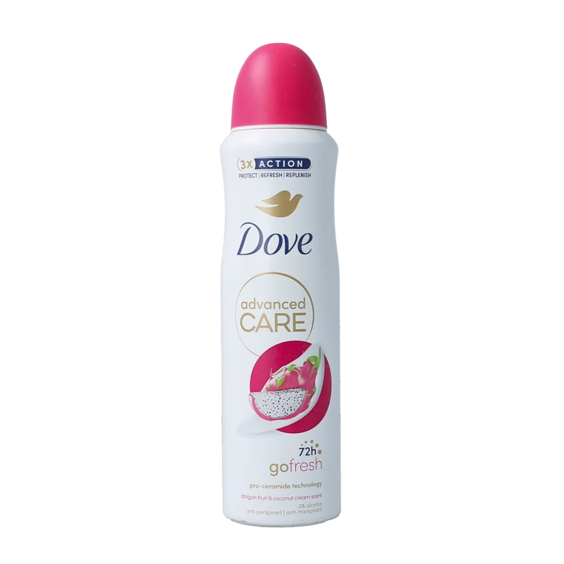 Dove Deodorant spray dragon fruit & coconut 150.00 Milliliter