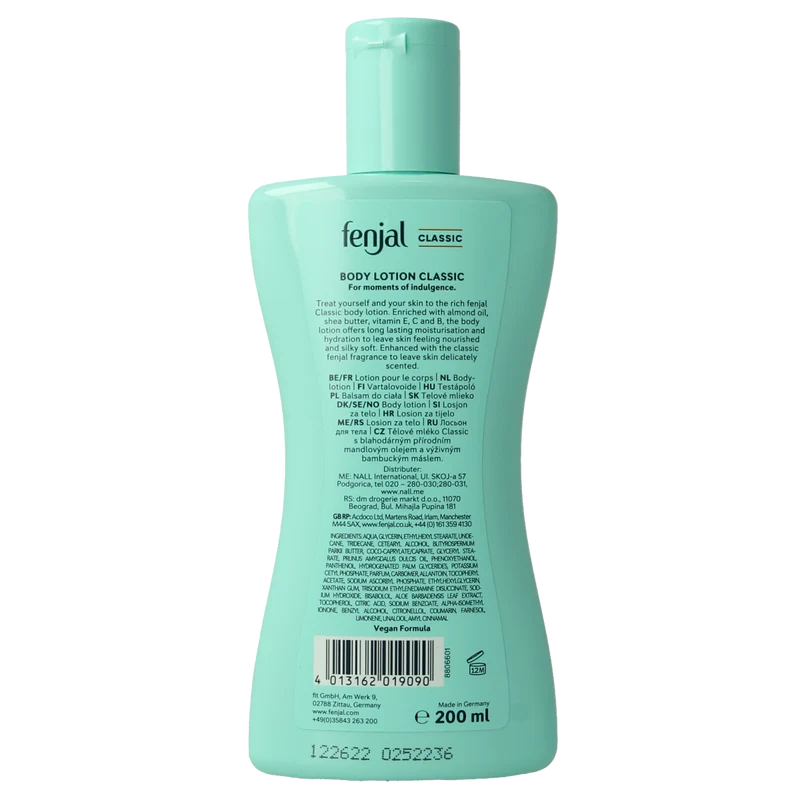 Fenjal Body lotion classic 200.00 Milliliter