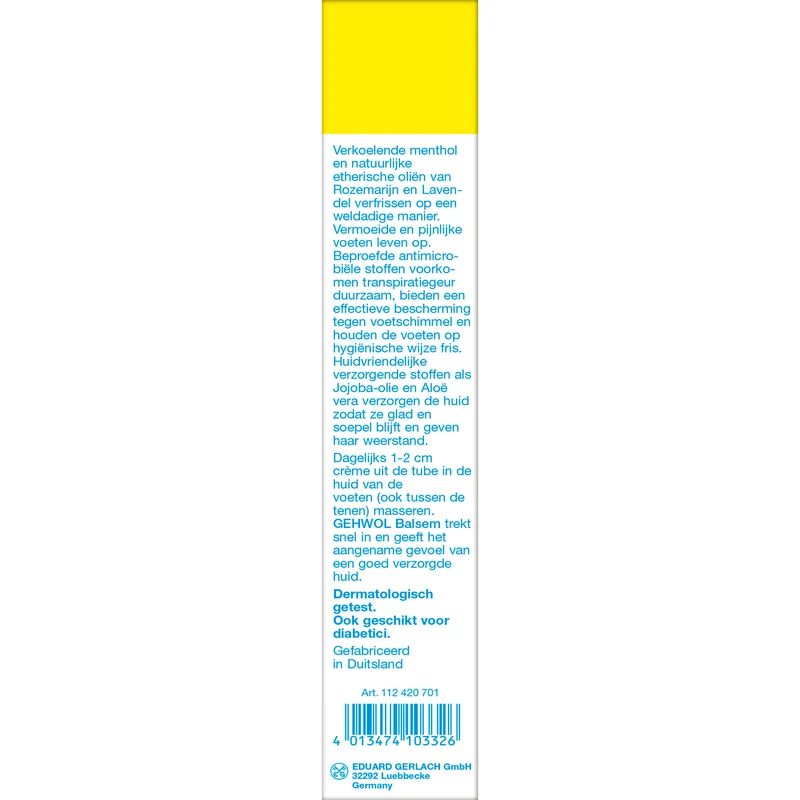 Gehwol Balsem normale huid 125.00 Milliliter