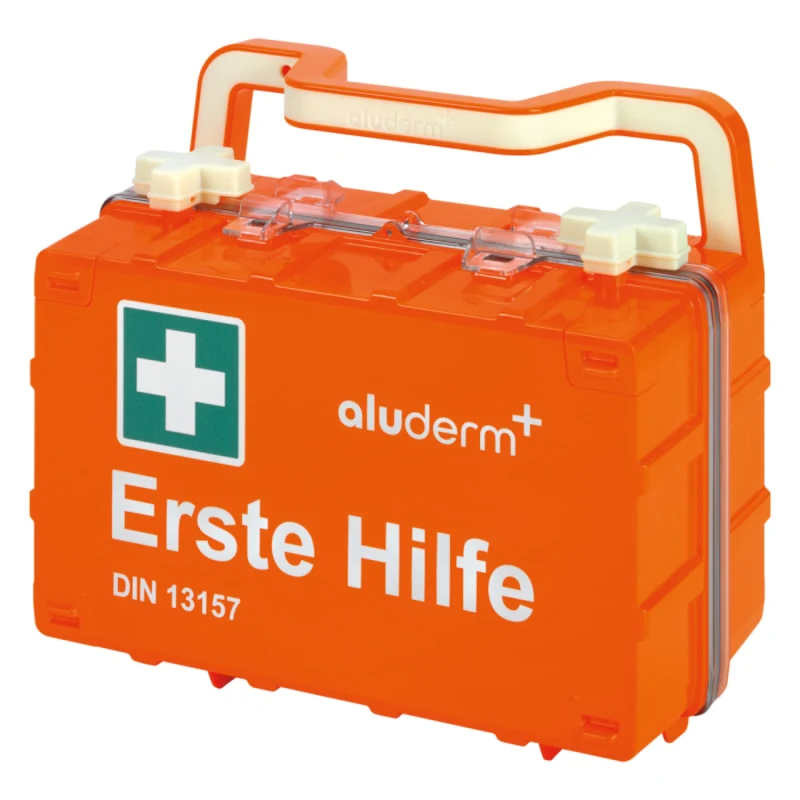 Söhngen aluderm Erste-Hilfe-Koffer DG S, DIN 13157, nachleuchtend
