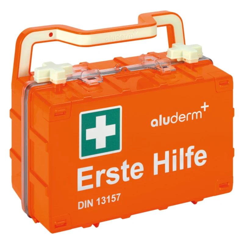 Söhngen aluderm Erste-Hilfe-Koffer DG S, DIN 13157, nachleuchtend