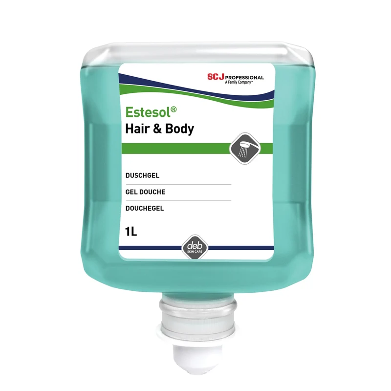 SC Johnson Professional Estesol HAIR & BODY Duschgel mit Glyzerin, Ecolabel-ausgezeichnet