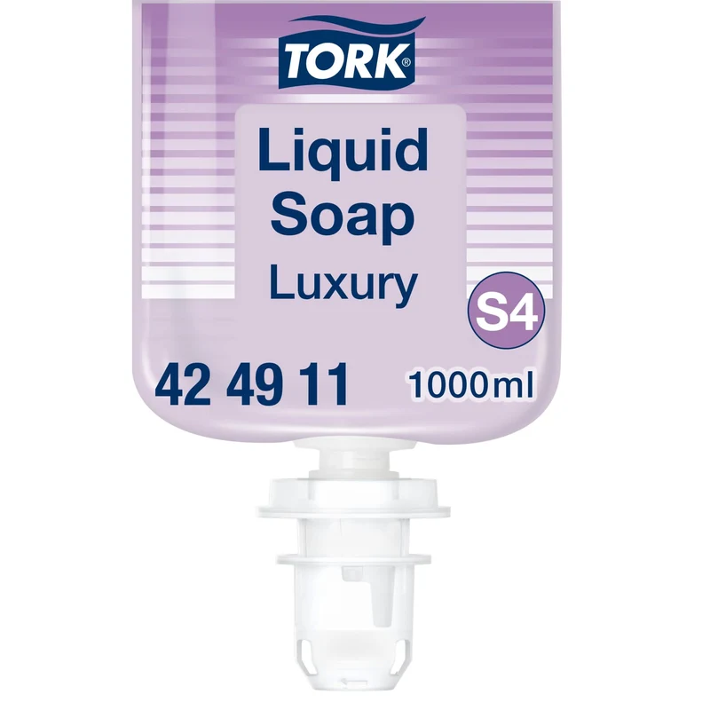Tork Flüssigseife Luxus S4, Blütenduft – feuchtigkeitsspendend und rückfettend