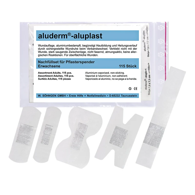 Söhngen Nachfüllset Pflasterspender aluderm-aluplast, 115-teilig