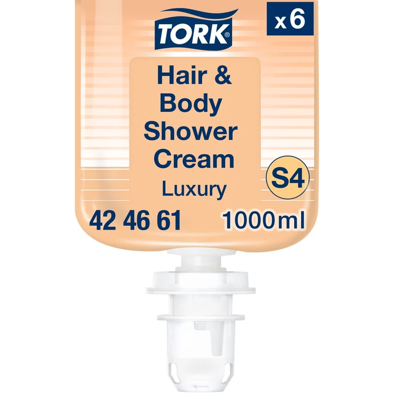 Tork Hair & Body Duschcreme Luxus S4 – 3-in-1 mit Arganöl