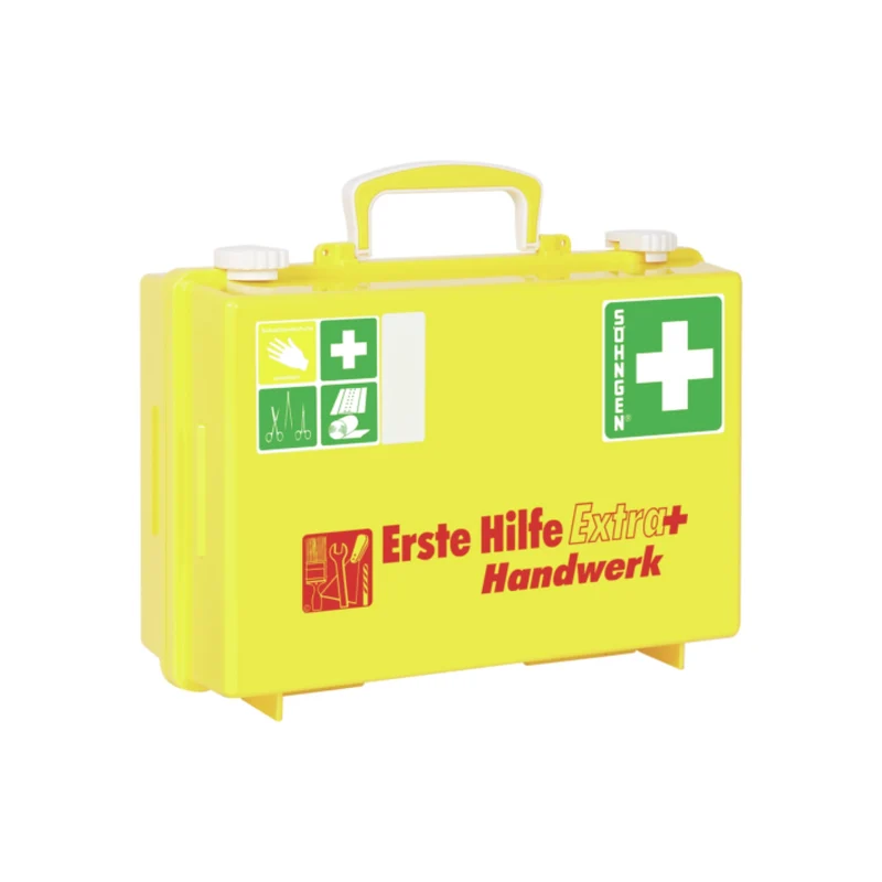 Söhngen Erste-Hilfe-Koffer SN-CD extra+ Handwerk, DIN 13157, mit Augenspülung