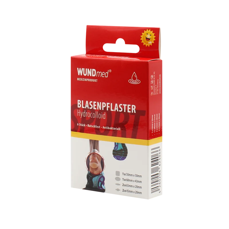 WUNDmed Blasenpflaster, transparent, Hydrocolloid-Technologie