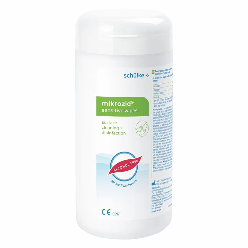 Schülke mikrozid sensitive wipes Desinfektionstücher – für empfindliche Materialien