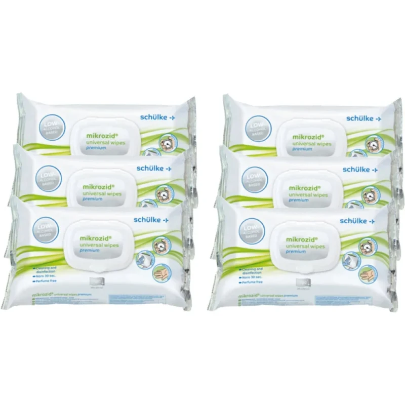 Schülke mikrozid universal wipes Desinfektionstücher, Großpackung