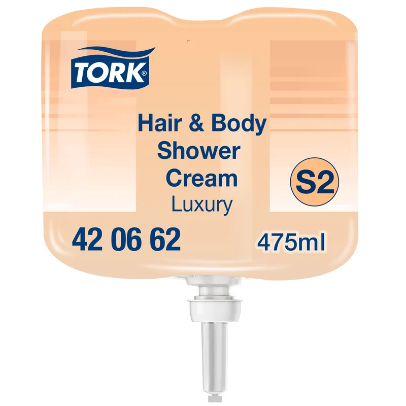 Tork Hair & Body Duschcreme Luxus Mini S2 – 3-in-1 mit Arganöl