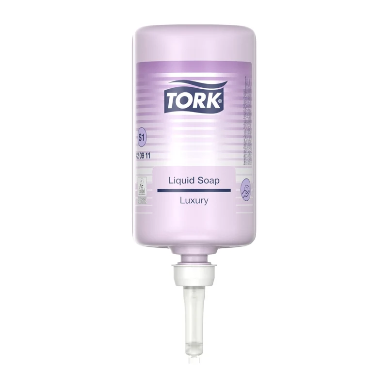 Tork Flüssigseife Luxus S1 – mit Seidenextrakten und Zitrus-Blütenduft