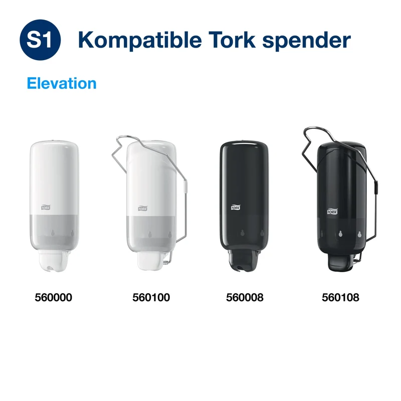 Tork Flüssigseife Luxus S1 – mit Seidenextrakten und Zitrus-Blütenduft
