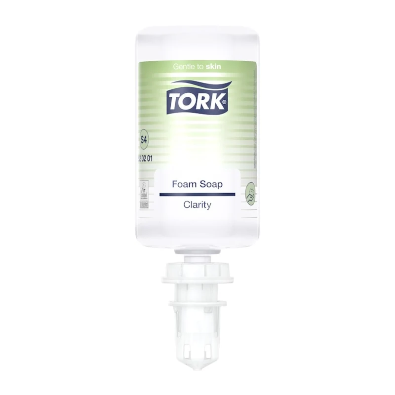 Tork Schaumseife S4, parfümfrei – 99 % natürliche Inhaltsstoffe