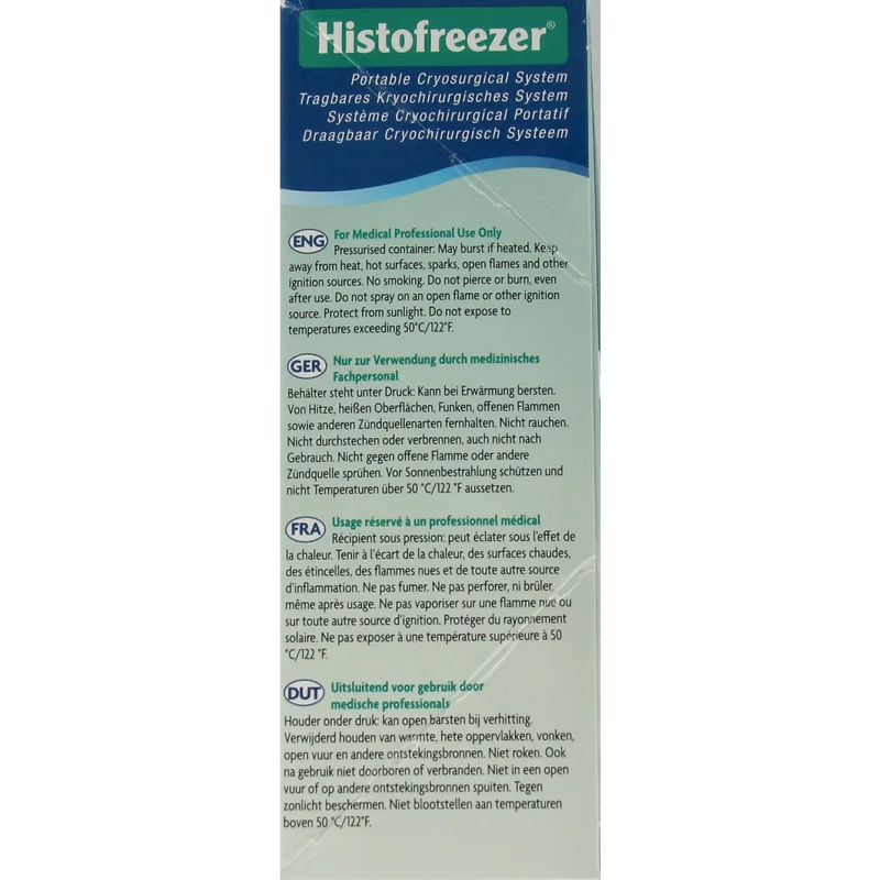 Diversen Histofreezer set 50 x 5mm 0169 1.00 Stuks
