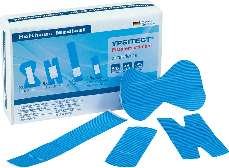 Holthaus Medical YPSITECT Pflastersortiment, magnetisch detektierbar