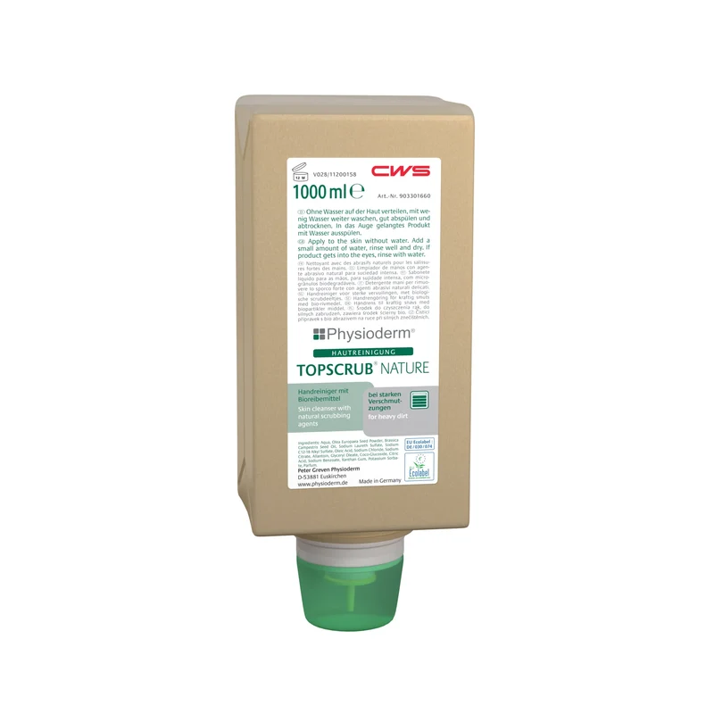 CWS Topscrub Hautreinigungsmittel, mit Bioreibemittel aus Olivenkernmehl, lösemittelfrei