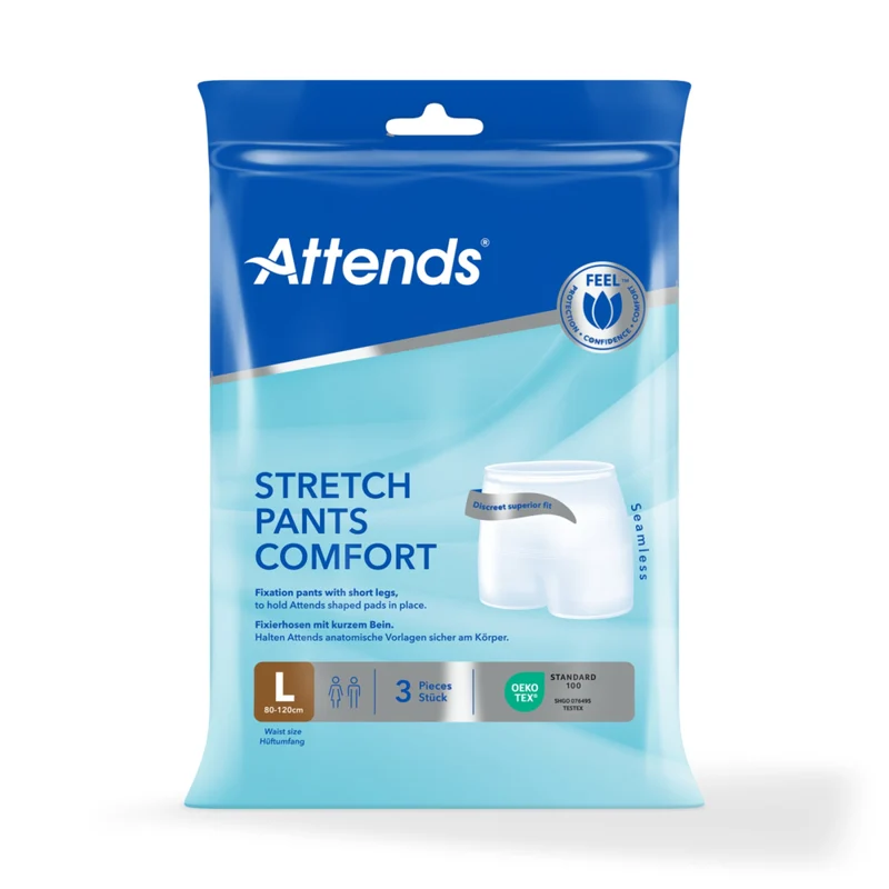 Attends Stretch Pants Comfort Fixierhose, nahtlos – mit Beinansatz, hoher Tragekomfort