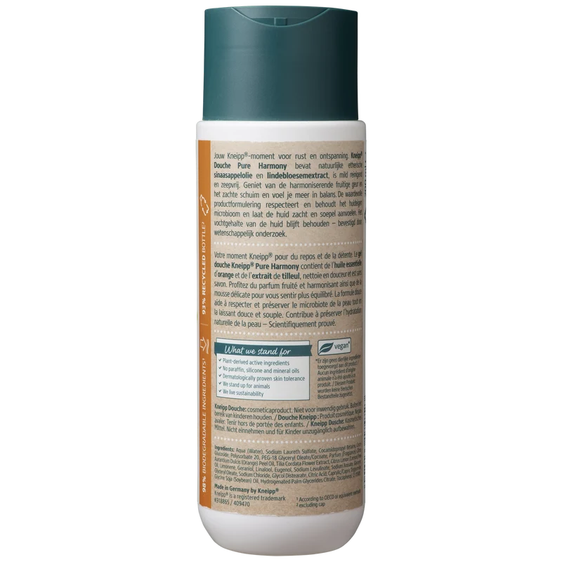 Kneipp Douchegel Pure Harmony 200.00 Milliliter