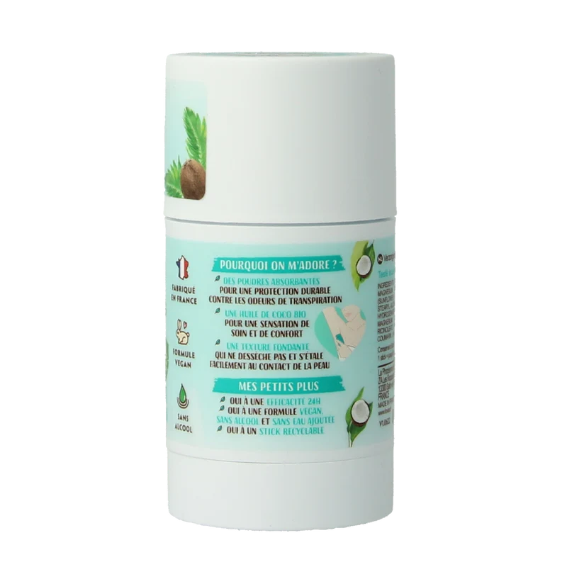 Lovea Solid deo care coconut oil organic 50.00 Gram