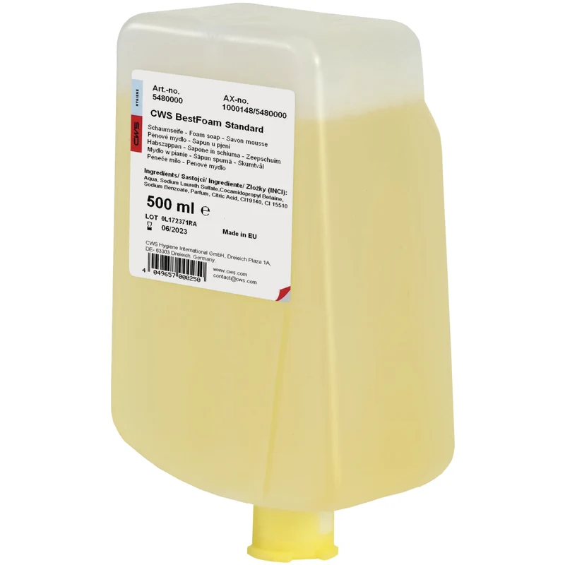 CWS Best Foam Schaumseifenkonzentrat, rückfettend, pH-neutral, biologisch abbaubar