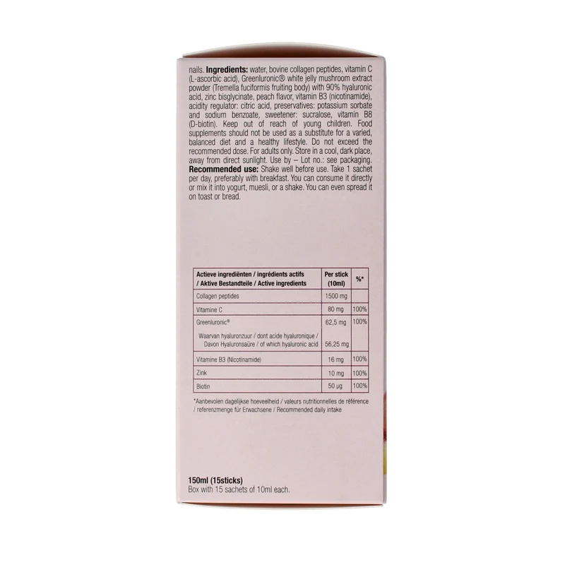 Purasana Collagen + liquid gelstick 10ml 15.00 Stuks