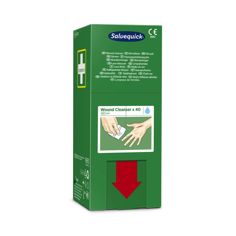 Cederroth Savett Wundreiniger, steril einzeln verpackt