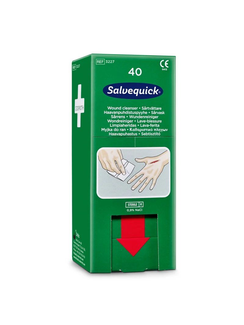 Cederroth Savett Wundreiniger, steril einzeln verpackt