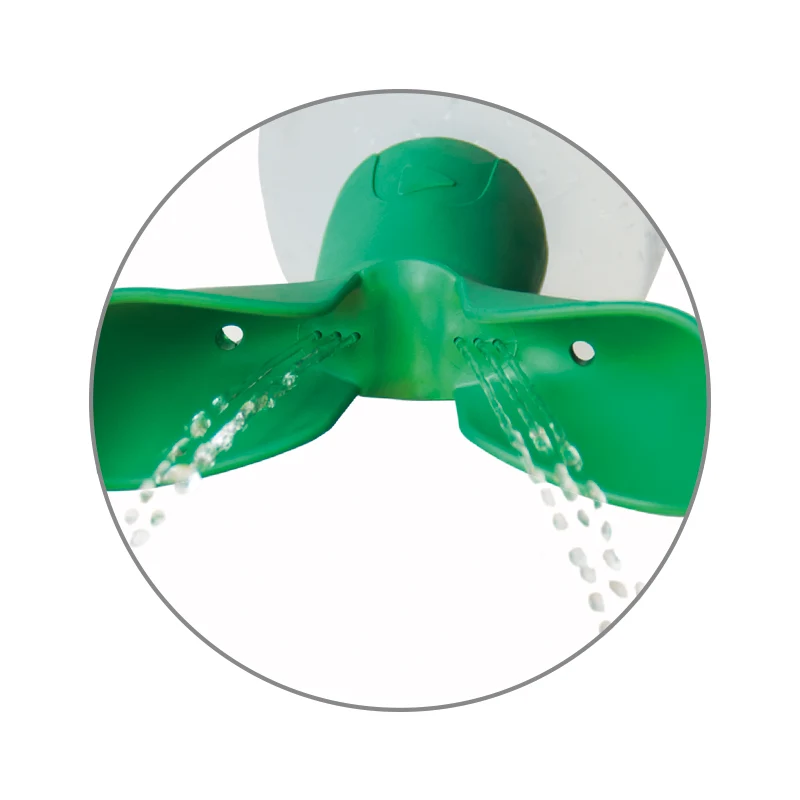 Actiomedic EYE CARE TWIN Augenspülflasche, für beide Augen gleichzeitig – ergonomische Doppel-Augenschale